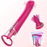 : Clitoral Licking Sucking Toy G spot Vibrator Healexcer Tongue Oral Vibrating Adult Sex Toys for Women Pleasure with a Suction Cup Dildo Vibrator Stimulator Personal Massager Sex Games : Health