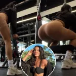 Fans slam actress for working out at the gym naked
