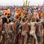 Naked Hindu Devotees Naga Babas