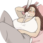Post Big Bunny Mommy F4A Whispery version Outtake by skittykat from Patreon