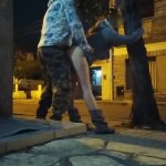 public sex on the street outdoors caught fucking by police bus voyeurs and trains
