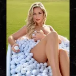 Golf Star Paige Spiranac Poses Naked In Tub Full Of Balls Jan Stephenson Style!