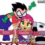 Starfire Goes To Hollywood comic porn