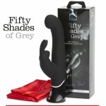 Fifty Shades of Grey Greedy Girl Rabbit RECHARGEABLE G-Spot Vibe Women Sex Toy