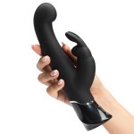 Fifty Shades of Grey Greedy Girl G-Spot Rabbit Vibrator Silicone Rechargeable Bunny Vibe Sex Toy