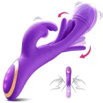 Flapping G Spot Rabbit Vibrating Dildo