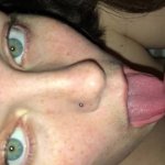 She loves eating ass licking balls and tasting my cum