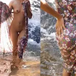 Deshi Indian Gril Jungle River Bathing Nud: Asian Porn