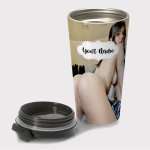 Pastele Natalie King Custom Travel Mug Awesome Personalized Name Stainless Steel Drink Bottle Hot Cold Leak-
