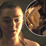 Game Of Thrones star Maisie Williams admits she thought Aryas sex scene was a prank