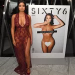 Demi Rose Mawby stuns in completely sheer dress as shes joined by scantily-clad reality stars for her nude magazine cover launch