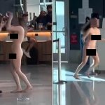 Woman has huge meltdown as she runs naked through Dallas Airport