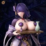 Pre-order 14 Wine Serving Raiden Shogun NSFW Figure