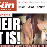 Harry Pics Causing Trouble for Tabloid?