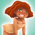 Eep Crood by RadFeather on DeviantArt