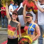 File:Topless body-painted female football fans at World Cup in Germany-24June2006.jpg