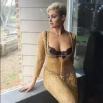 Model Stefania Ferrario in racy pics
