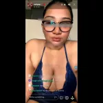 Tamil Insta Fam Suriya Prabha Braless Pink Panty Live Highlights