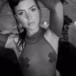 Andrea Botez Nude Wet Teasing Nipple Pasties Video Leaked 4
