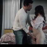A stepdad freeze and fucks his pretty stepdaughter