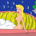 Cinderella taking a bubble bath by matiriani1999 on DeviantArt
