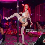 Bhad Bhabie attends Bhabie City Hosted By Bhad Bhabie at Magic City... News Photo
