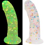 : 1.85 Diameter Glowing Huge DildoGilingirl Liquid Silicone Realistic Dildos with Strong Suction Cup for Hands-Free and Strap-onLifelike Penis Adult Sex Toy for G-spot Stimulation and Anal Play. : Health Household