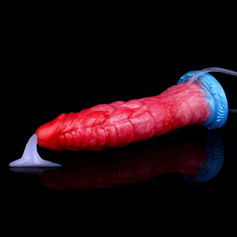 5248Inflatable monster Squirting dildo Anal Sex toys for women and men