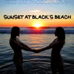 Behind the Scenes with Unique Nudes: Sunset at Blacks Beach