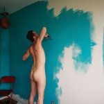 house painting nude 3 by TheMaleNudeStock on DeviantArt