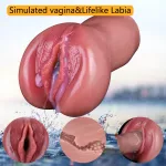 2024 Male sex toy Masturbator Top Silicone Realistic Fake Pussy for Me