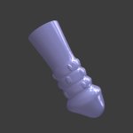 BIG DILDO SEX TOY BDSM 13 ADULT SEX XXX 001 STL File for Cults