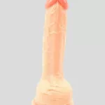 Loving Joy Realistic Dildo with Balls and Suction Cup 6 Inch