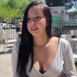 Appetising Spanish hooks up with stranger for first anal in her life