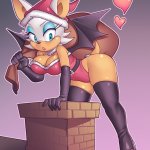 Rouge the Santa by nauth123 -- Fur Affinity dot net