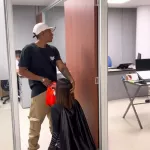 Trick or Dick at the Office Did a Blowjob Secretly to My Coworker Almost got Caught