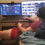 Caught roommate