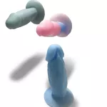 Mini Suction cup Anal Sex Butt plug dildo Sex Toy