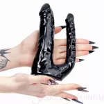 Dubbele Penetratie Vibrator Zwart