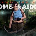 VrCosplayx Asteria Jade als Lara Croft heeft intieme zorg nodig het is tijd om eindelijk een stap te zetten