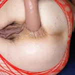 Anal Solo Dildo Deep Ass Fingering: Amateur Porn feat. LunaXscorpia