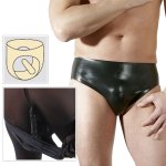 Latex Slip met Anale Plug by Late-X