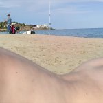 Real Amateur Wife Naked in Public Beach