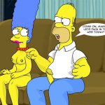 Marge Simpson Tries Anal