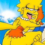 Lisa Simpson anal sex