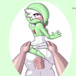Gardevoir geneukt door trainer POV