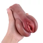 Figa tascabile in vera pornostar in silicone