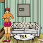Velma shower naked Scooby-Doo xxx game