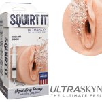 Squirt It SUIRTING PUSSY Male Masturbator Sex Toys Men JOY JUICE w ULTRASKYN