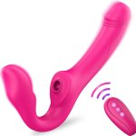 Double Dildo Couple Vibrator for You with 10 Vibration and Leak Modes Realistic Straplesse Cover Dildo Amoochoo Clit and G-Spot Vibrator Dildo Sex Toy for Women Couples Lesbians : Amazon.nl: Health